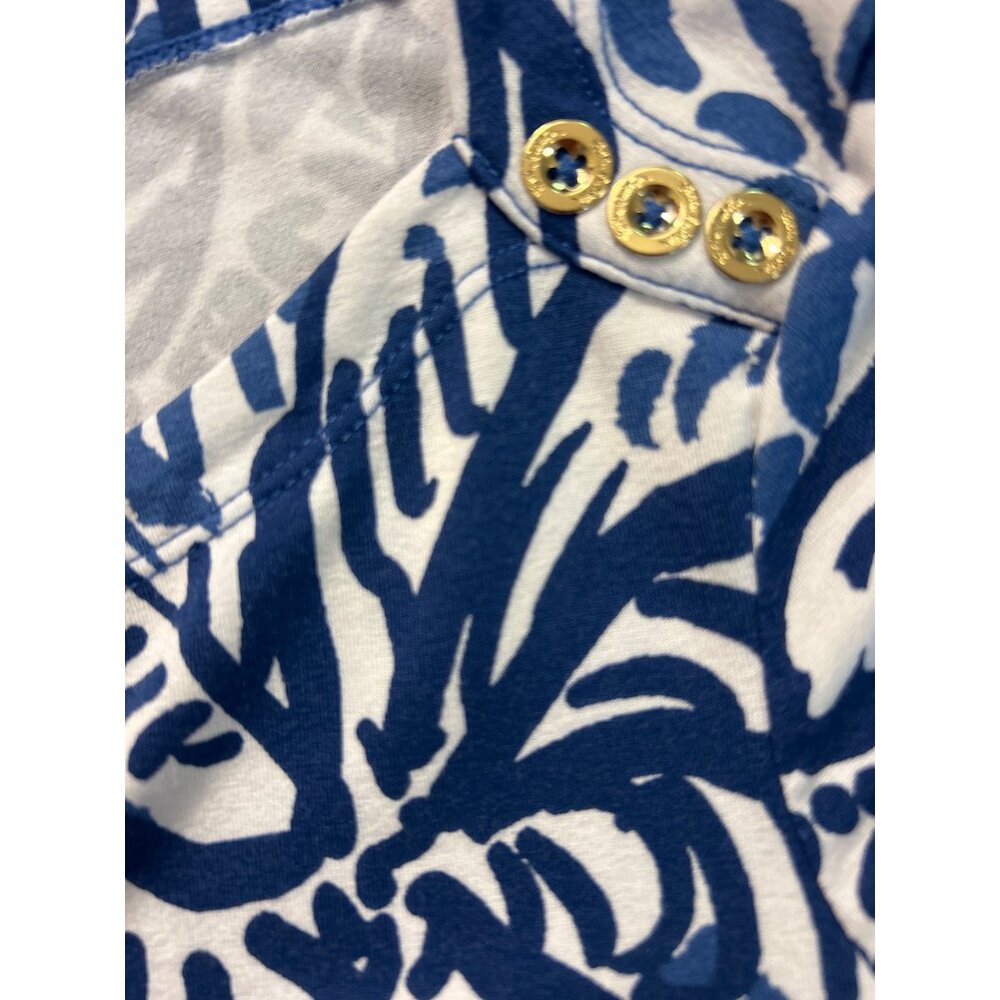 Lilly Pulitzer Sophie Dress Indigo Home Slice UPF 50 XS - Picture 6 of 6